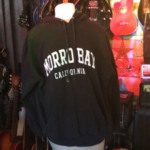 XXL Black Morro Bay Hoodie